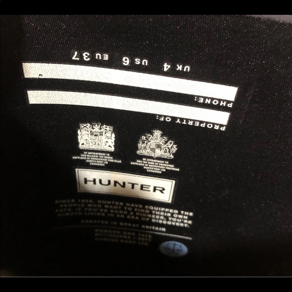 ‼️SALE‼️ Hunter Rain boots ☔️ - Picture 6 of 13